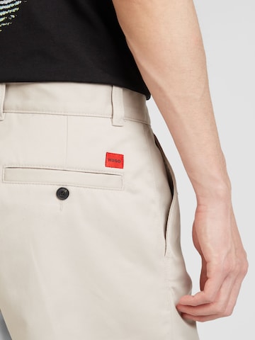 HUGO - regular Pantalón chino 'Darik' en gris