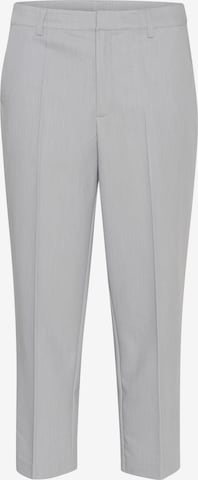 Kaffe Bügelfaltenhose 'Sakura' in Grau: Vorderseite