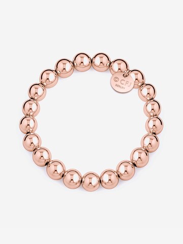 CLASSYANDFABULOUS Jewelry Armband 'CLASSYANDFABULOUS Beaded' in Gold: Vorderseite