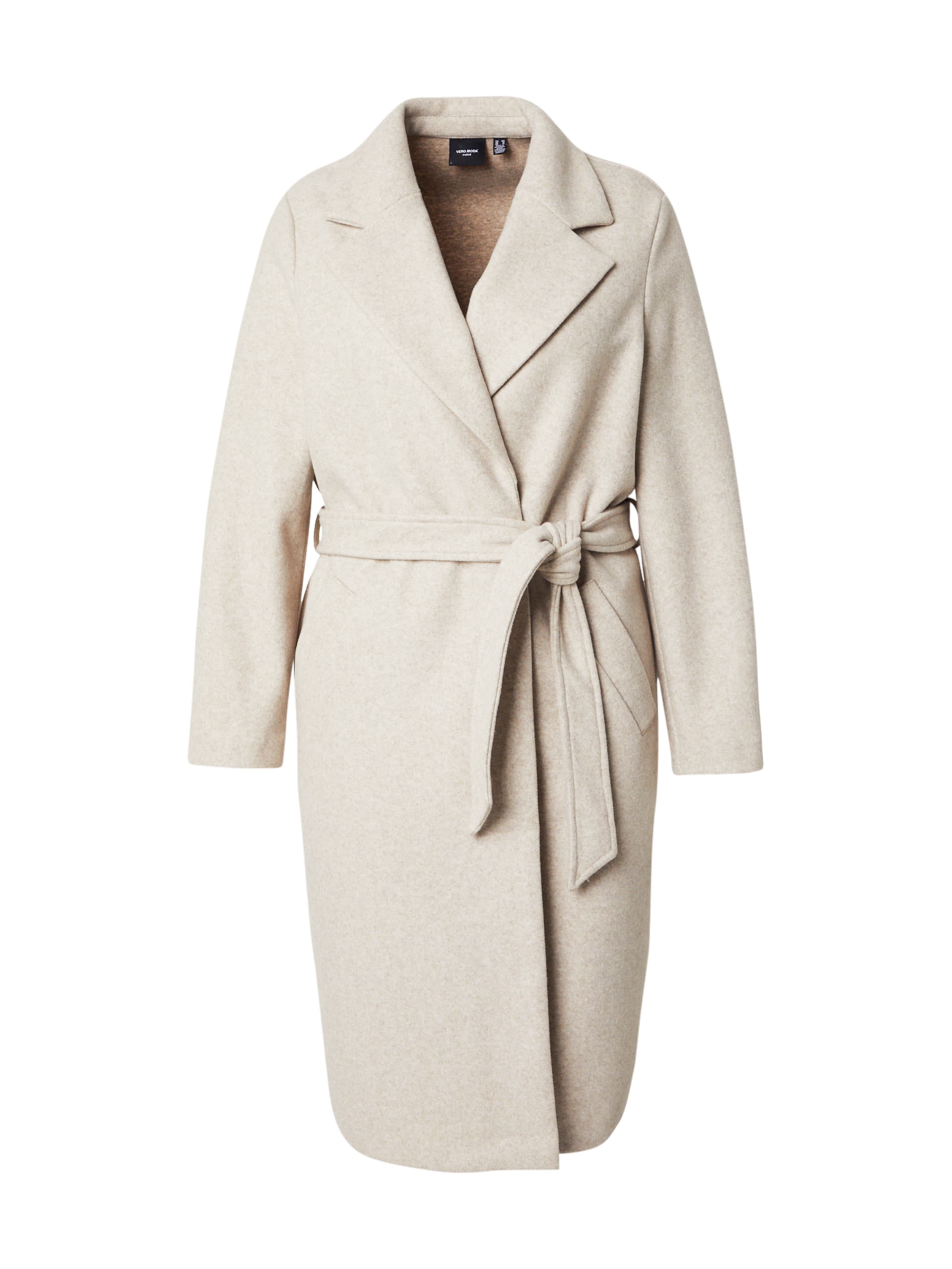 Vero Moda Curve Overgangsfrakke 'VMFortune Aya' i beige: forside