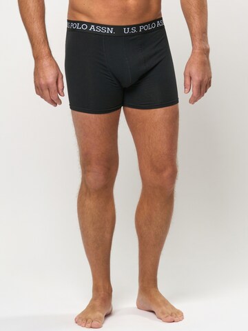 U.S. POLO ASSN. Boksershorts 'Abadalla' i sort: forside