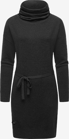 Ragwear Knit dress 'Babett' in Grey: front