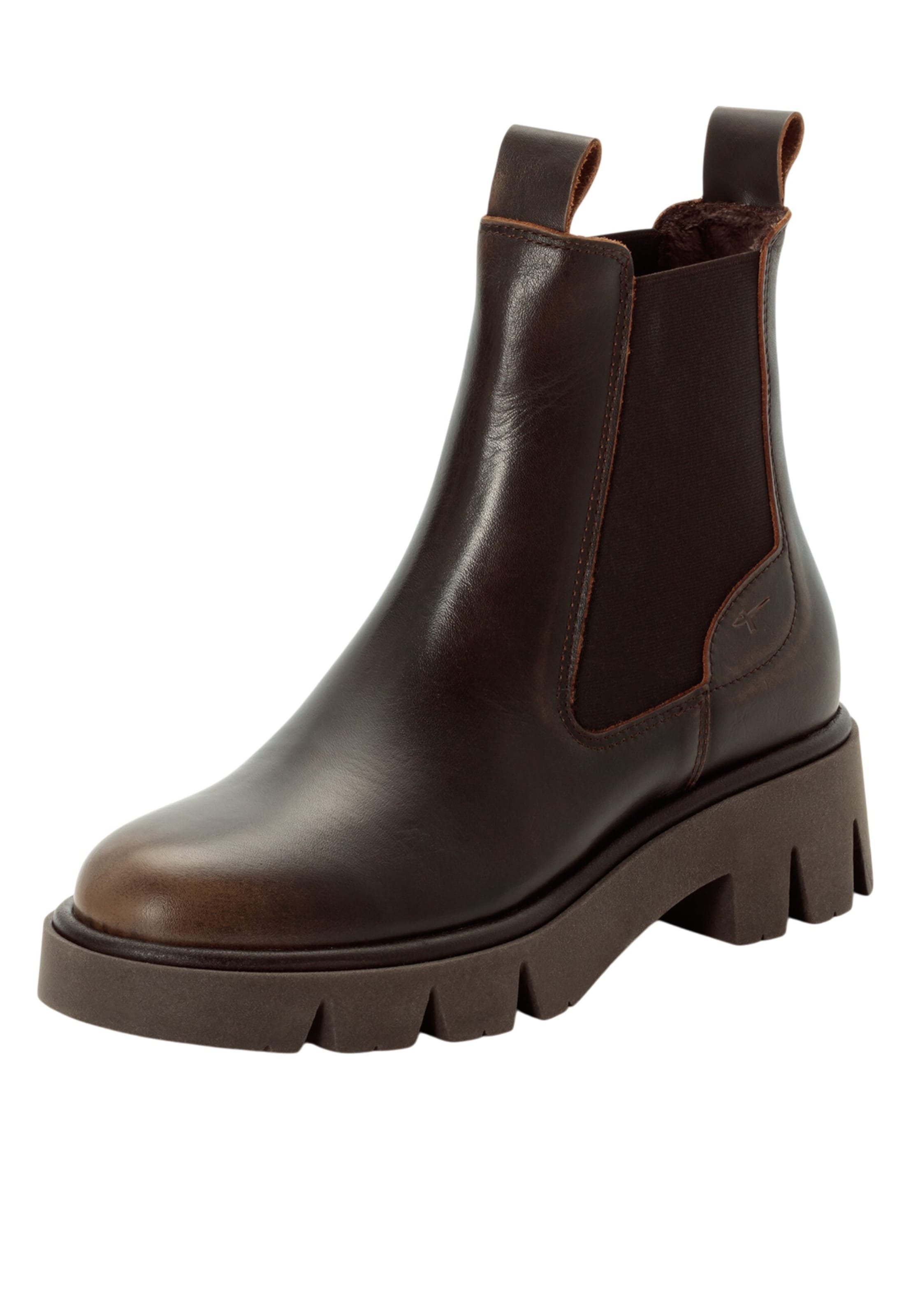 Chelsea Boots Tamaris en marron : devant