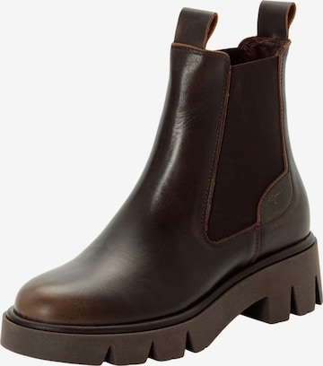 Chelsea Boots Tamaris en marron : devant