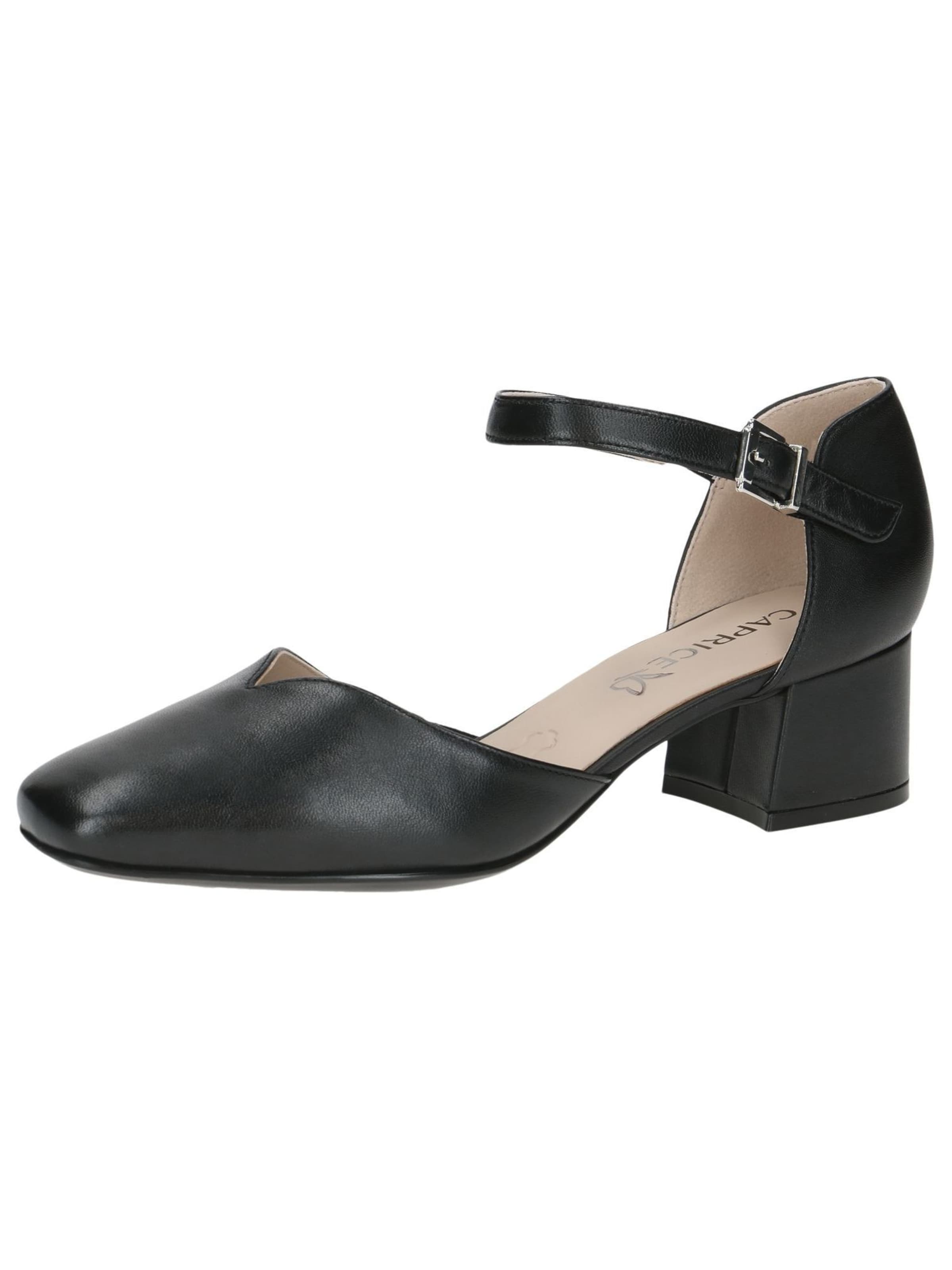 CAPRICE Pumps in Schwarz: Vorderseite