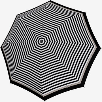 Parapluie 'Carbonsteel Magic' Doppler en noir : devant