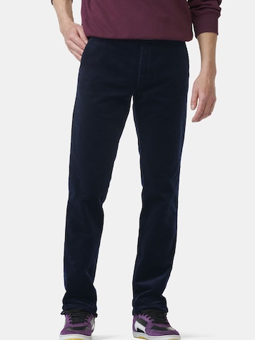 Regular Pantalon chino 'BONN ACTIVE' MEYER en bleu : devant