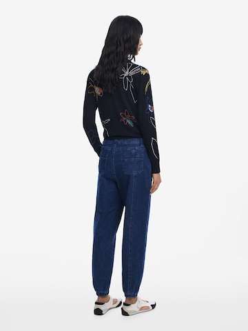 Tapered Jeans de la Desigual pe albastru