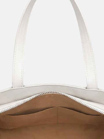 Borsa a spalla di Virginia Rhinè in bianco