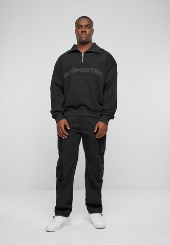 Prohibited Sweatshirt in Schwarz