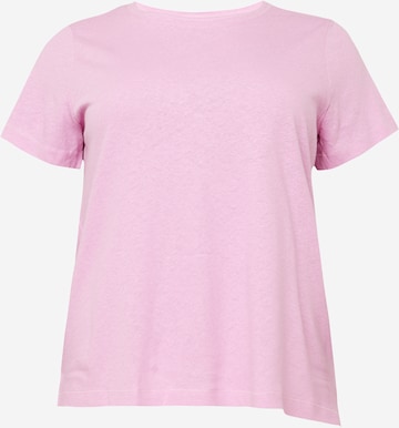 Esprit Curves T-Shirt in Lila: predná strana