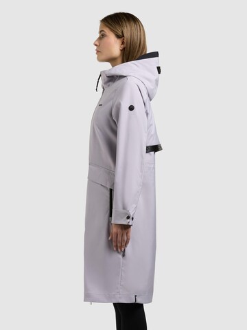 khujo Mantel 'Femke2' in Lila