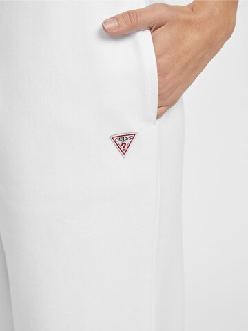 GUESS JEANS Tapered Pants in White