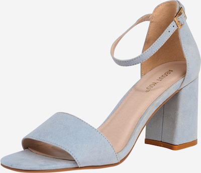 ABOUT YOU Sandales 'Alisha' en bleu clair, Vue avec produit