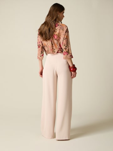 oltre - Ropa ancha Pantalón en beige