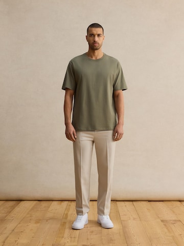 DAN FOX APPAREL Majica 'Cem' | zelena barva