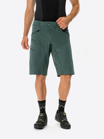 VAUDE Regular Outdoor Pants 'Virt' in Green: front