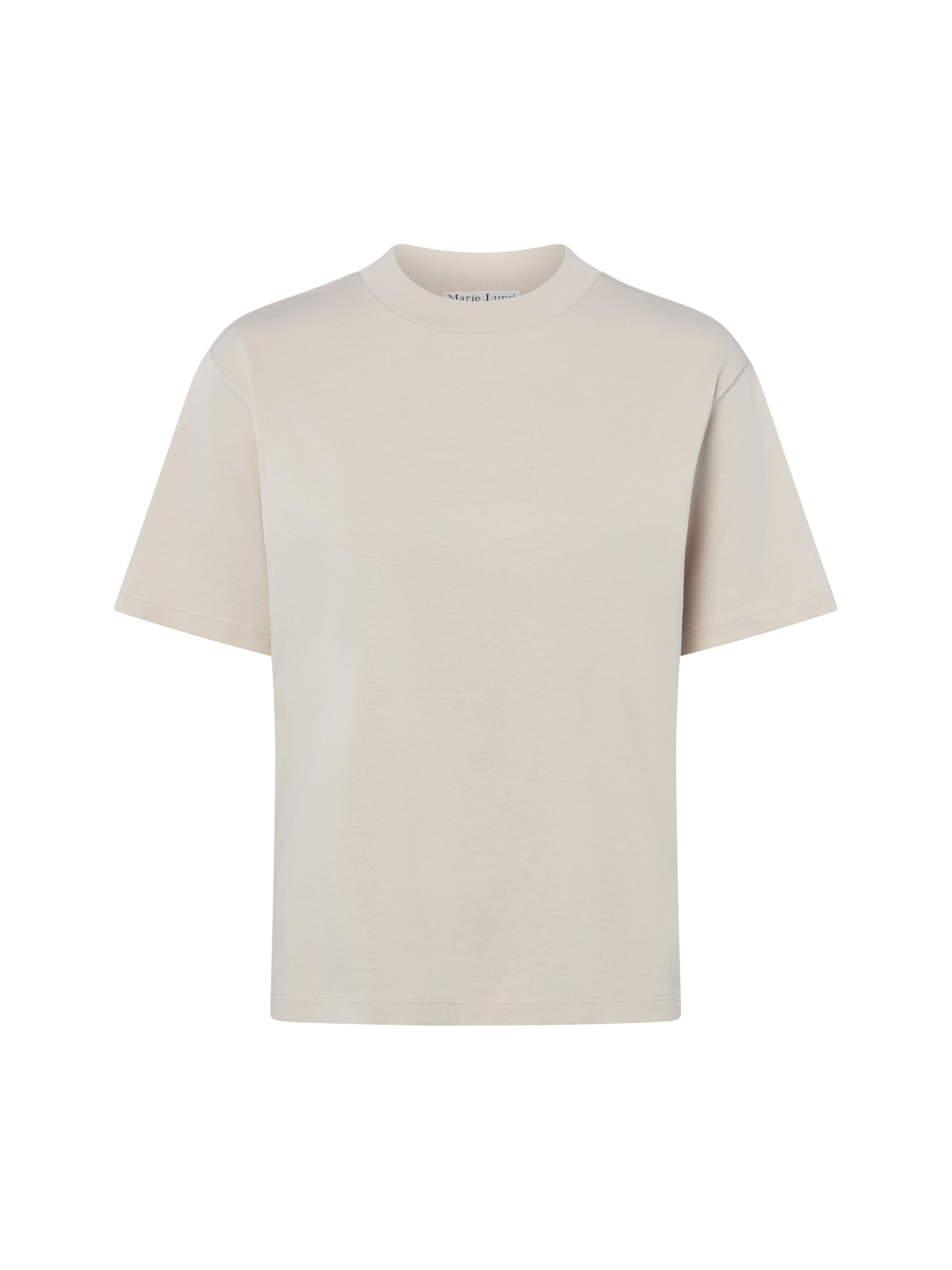 Marie Lund Shirt in Beige: front