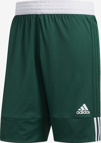 ADIDAS SPORTSWEAR Workout Pants '3G SPEED' in Green: front