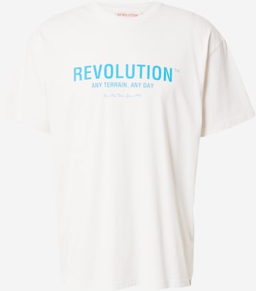 Revolution Shirt in Wit: voorkant
