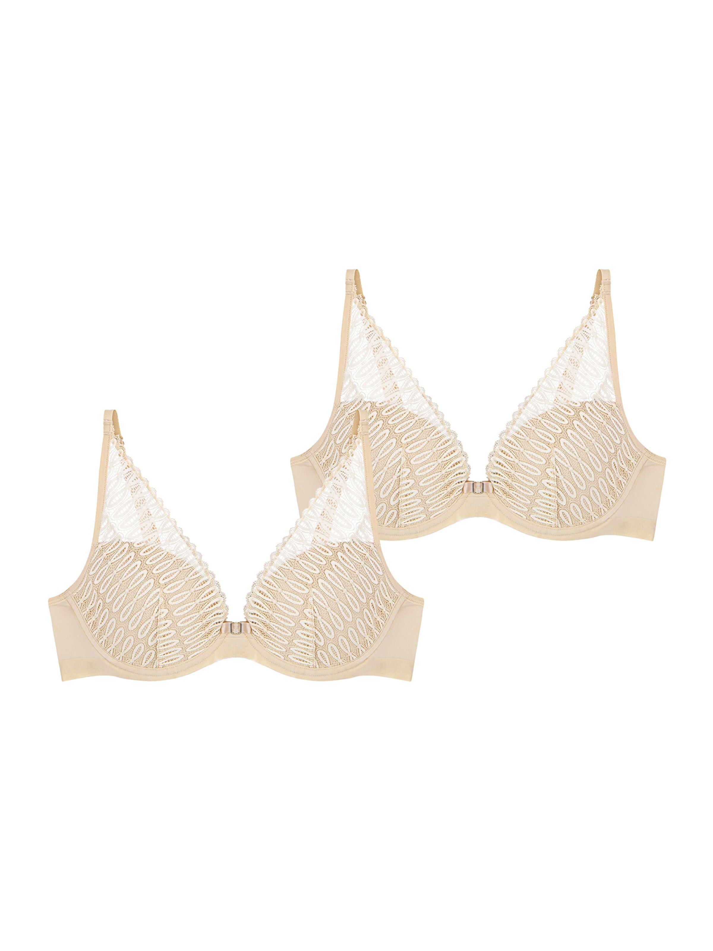 Invisible Soutien-gorge ' Aura Spotlight ' TRIUMPH en beige : devant