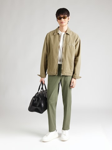 JACK & JONES Regular Chino Pants 'JPSTOLLIE DYLAN' in Green