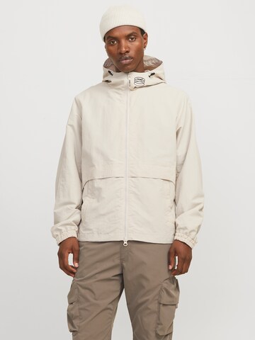Giacca di mezza stagione 'JCOUNION' di JACK & JONES in beige: frontale