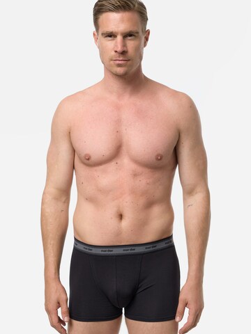 Nur Der Boxershorts ' Organic Cotton ' in Zwart: voorkant