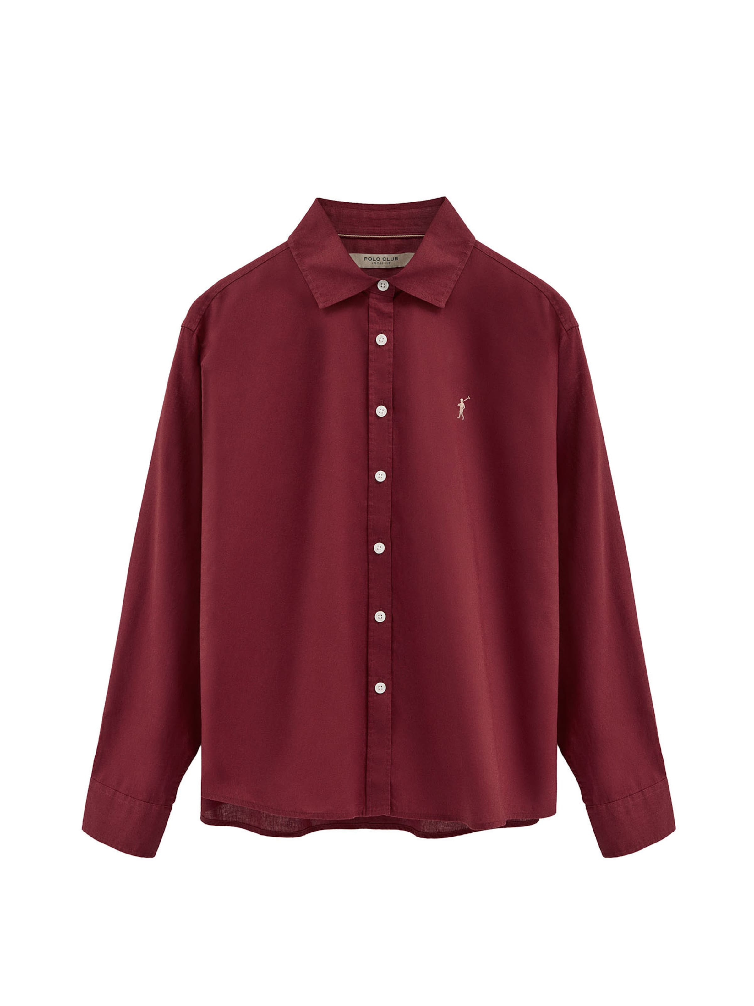 Polo Club Bluse 'Rigby Go' in Rot: Vorderseite