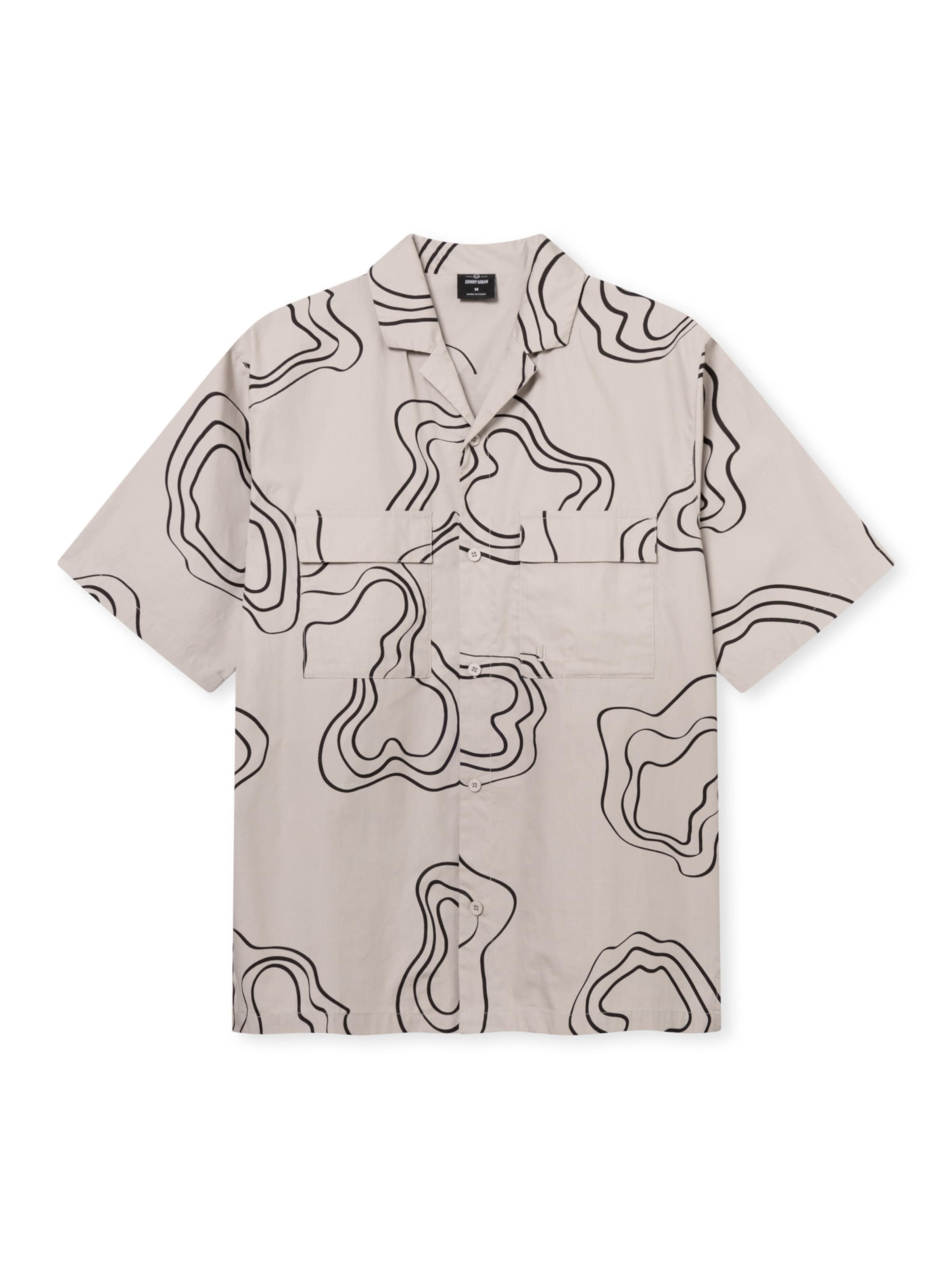 Johnny Urban Mugav suurus Triiksärk 'Spencer', värv beež: eest vaates