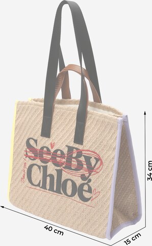 See by Chloé Shoppingväska i beige