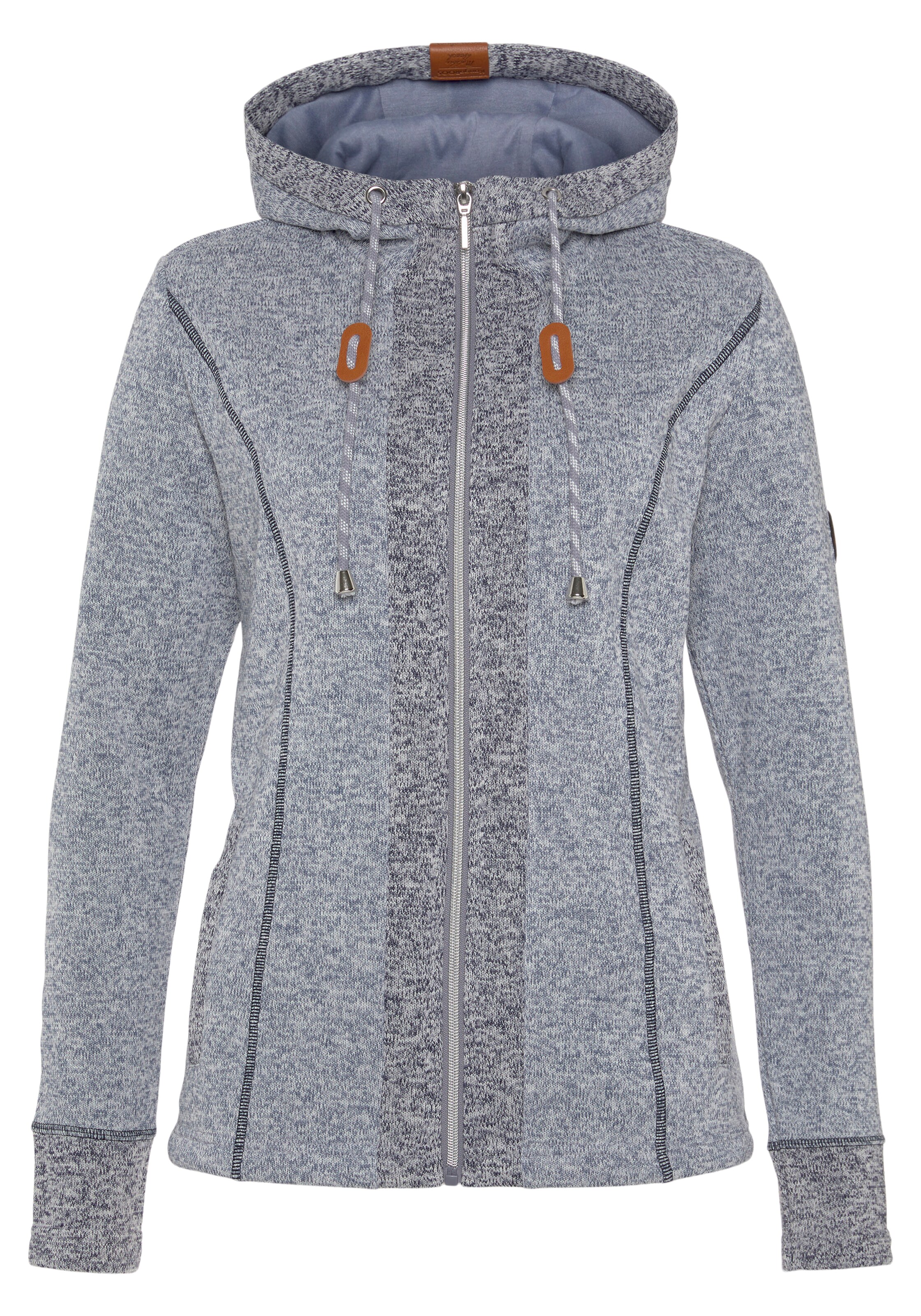 KangaROOS Strickjacke in Blau: Vorderseite