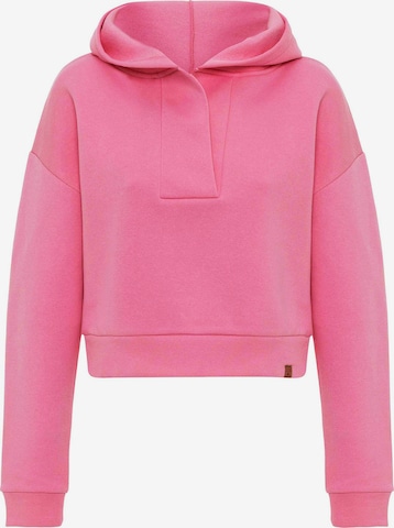 Sweat-shirt Cool Hill en rose : devant