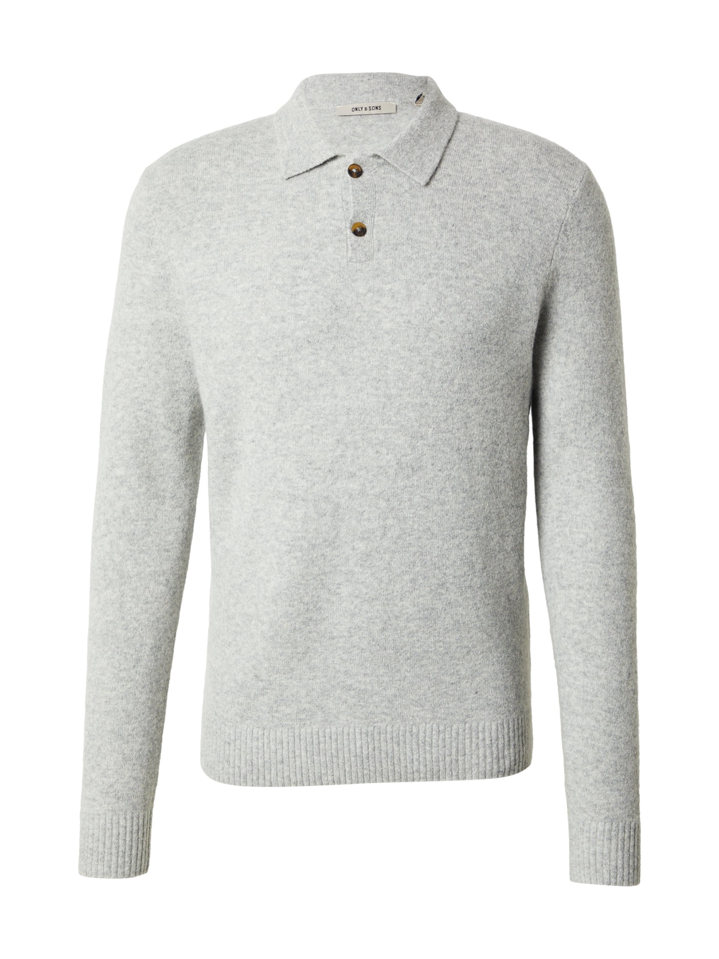 Only & Sons Pullover 'ONSJAY' in Grau: Vorderseite