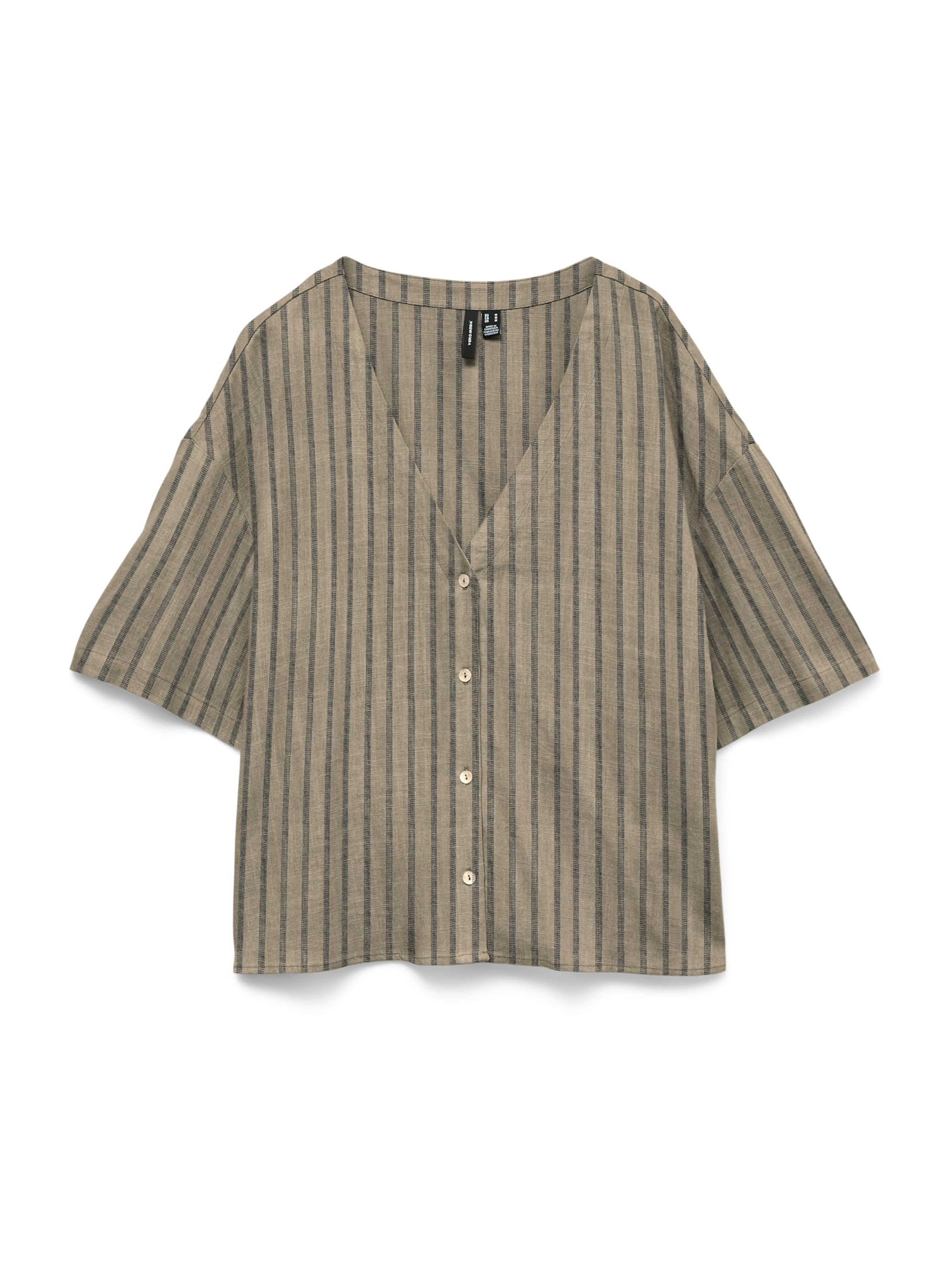 VERO MODA - Blusa 'VMROSIE' em castanho: frente