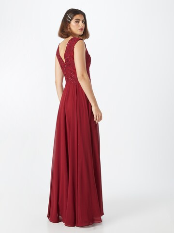 Robe de soirée LUXUAR en rouge