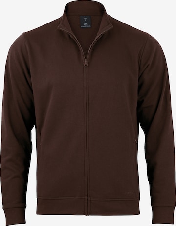 Stark Soul Sweatvest in Bruin: voorkant