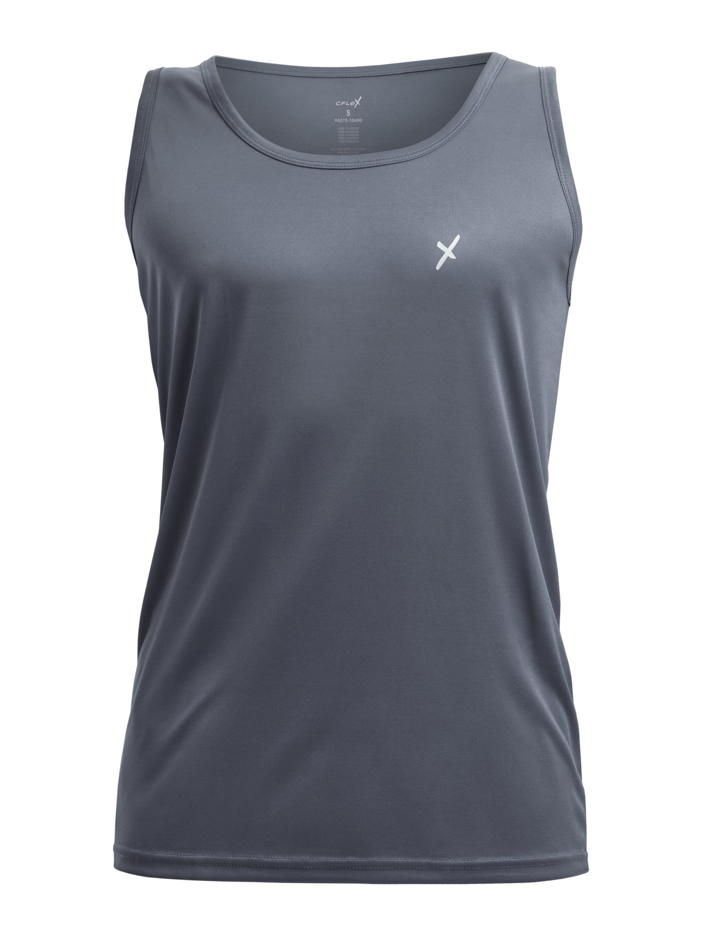 cflex Funktionsshirt 'Collection'‌ in Grau: Vorderseite