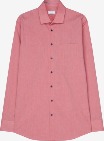 Coupe regular Chemise business SEIDENSTICKER en rose : devant