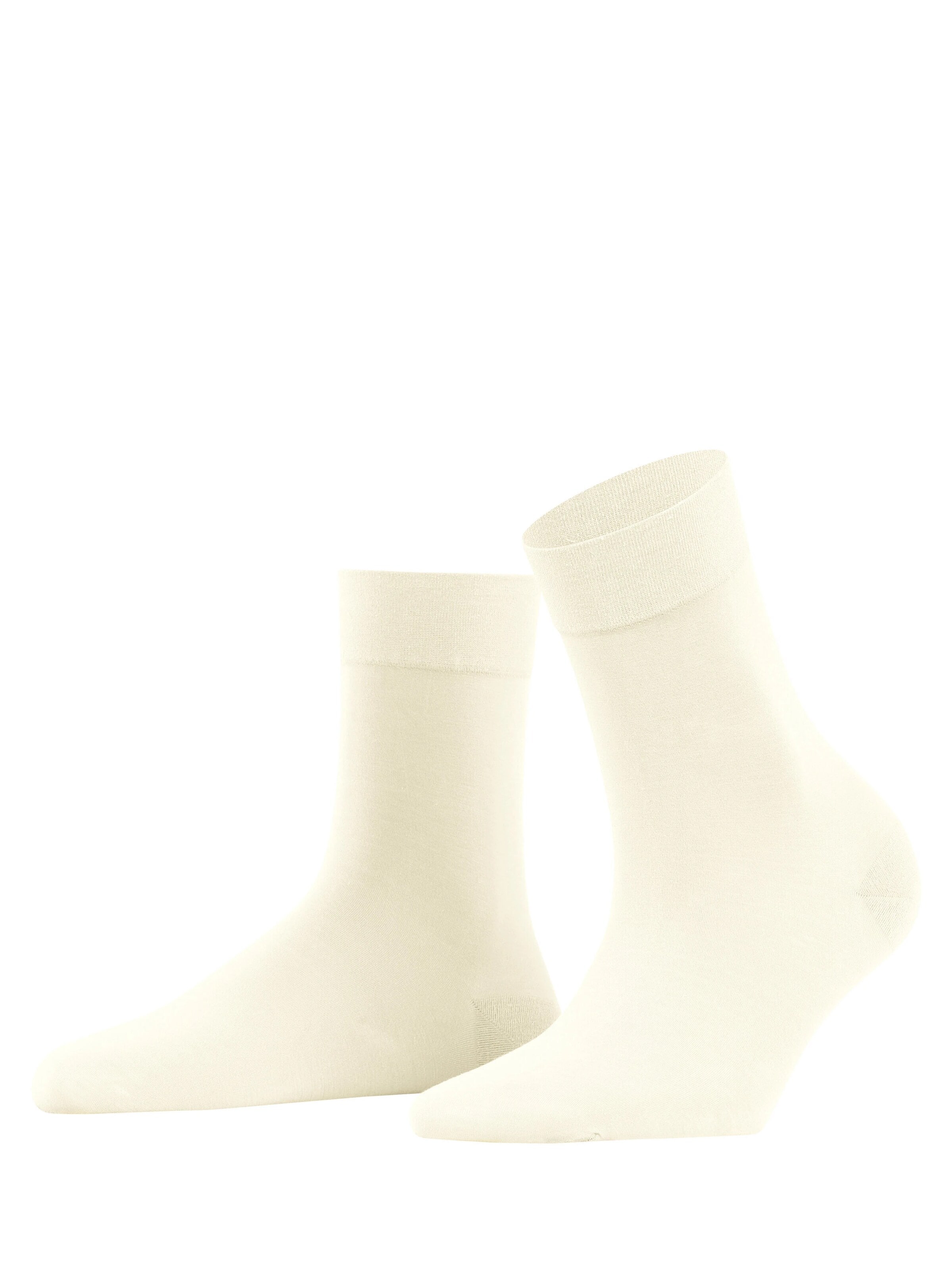 FALKE Socken 'Fine Softness'‌‌‌‌‌‌ in Weiß: Vorderseite