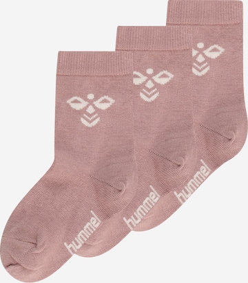 Chaussettes de sport 'SUTTON' Hummel en rose : devant