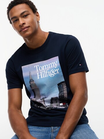 TOMMY HILFIGER T-Shirt in Blau