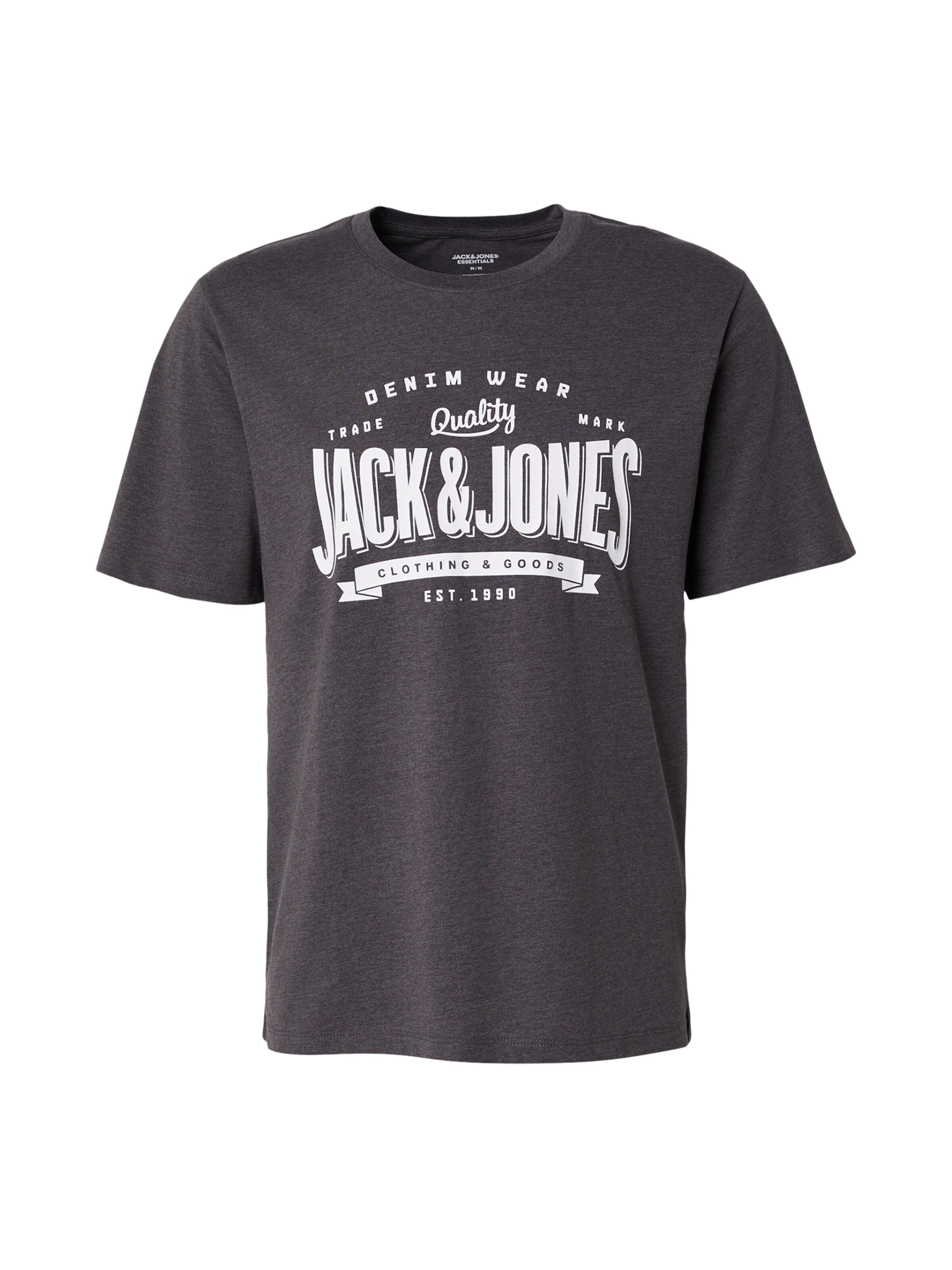 JACK & JONES Μπλουζάκι σε γκρι: μπροστά