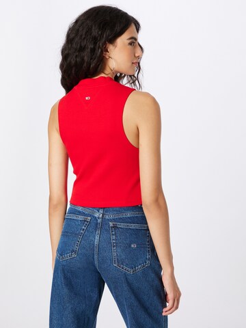 Tommy Jeans - Top 'Archive' en rojo