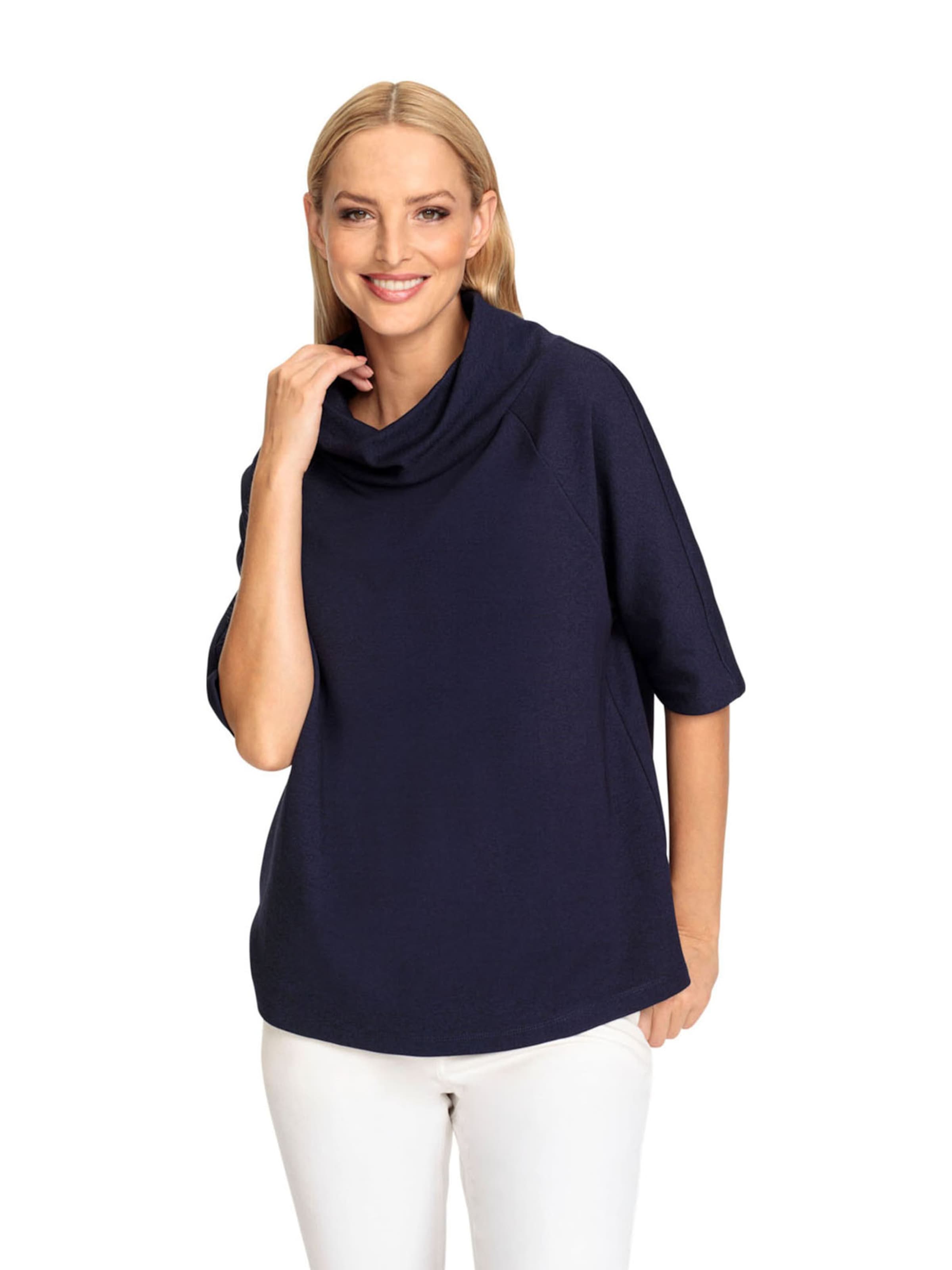 heine Oversize tričko - Modrá: predná strana