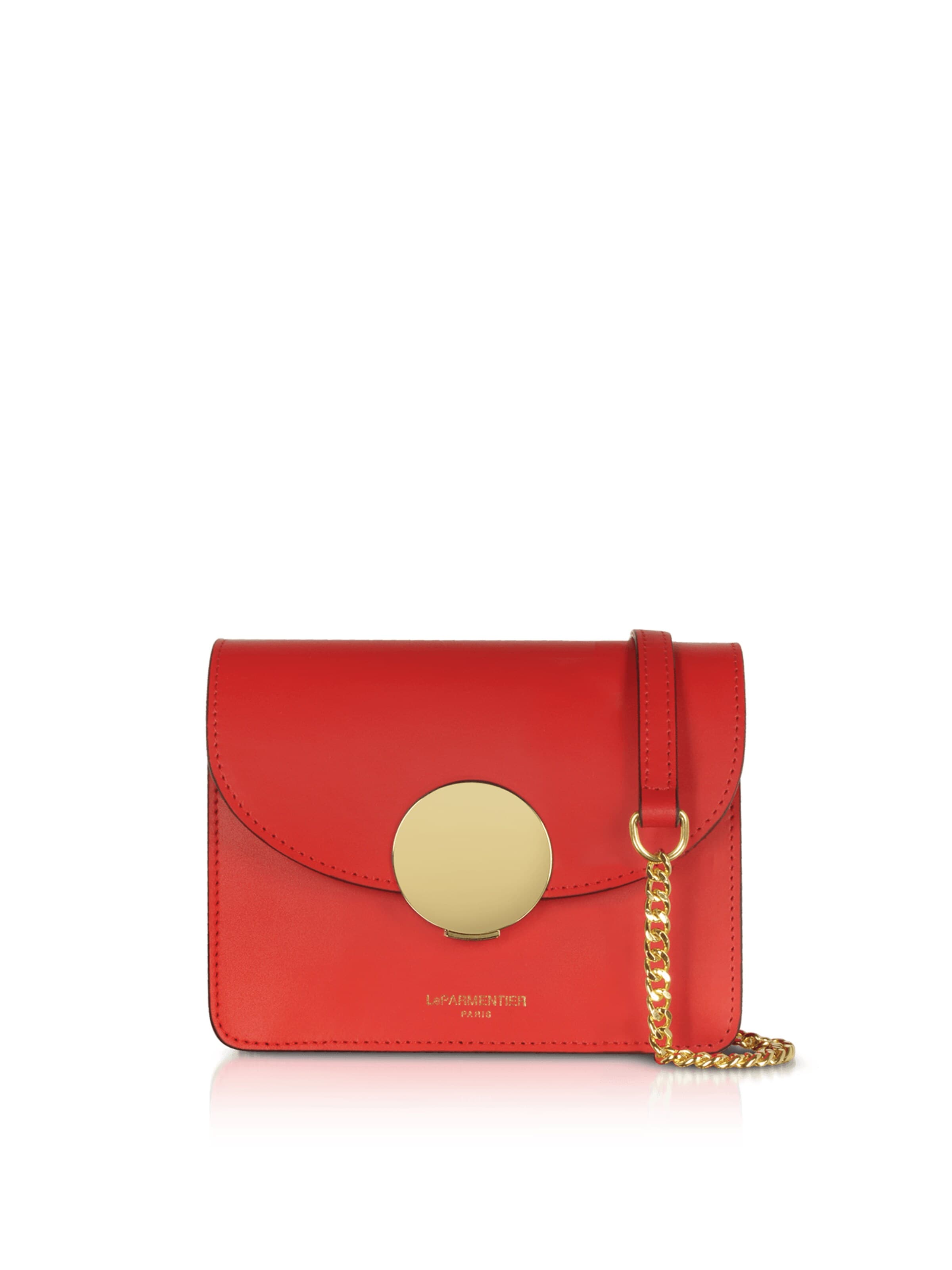 LeParmentier Umhängetasche 'New Ondina Mini'‌‌‌‌ in Rot: Vorderseite