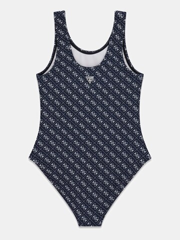 GUESS Swimsuit in Blue: front