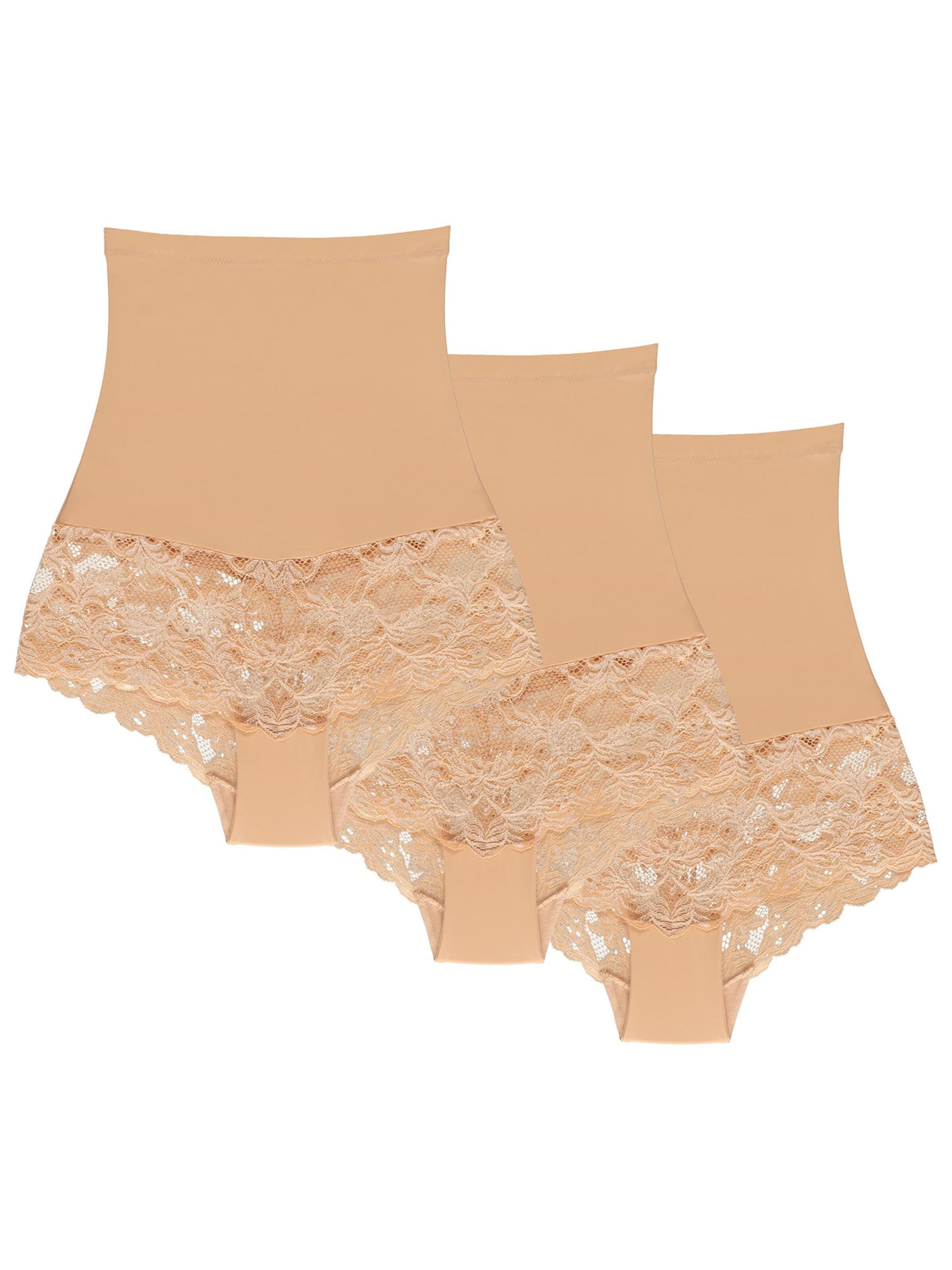 Wolbar Panty 'Preciosa' in Beige: front