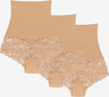 Wolbar Panty 'Preciosa' in Beige: front