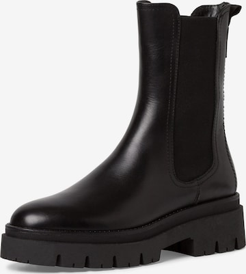 TAMARIS Chelsea Boots in Black: front